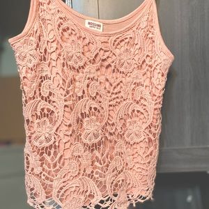 Small (S/P) MOSSIMO Supply Co. Peach/Orange tank top.